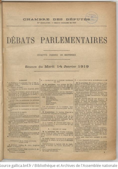 Journal Officiel De La R Publique Fran Aise D Bats Parlementaires