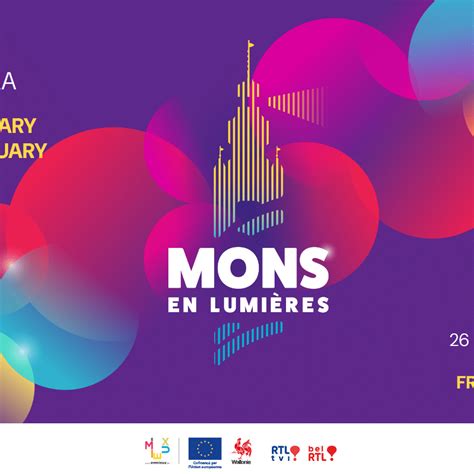 The City Of Mons Is Organizing The First Light Festival In Wallonia