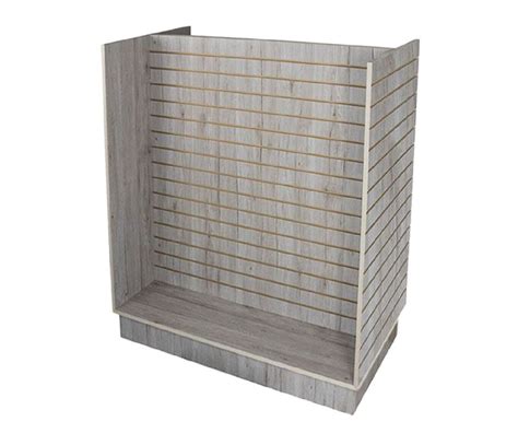 H Unit Slatwall Display Barn Wood Store Displays