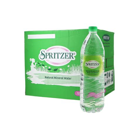 Spritzer Natural Mineral Water 12 Bot X 15l Ctn Singapore Food