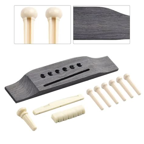 Ensemble D Crous Pour Selle En Bois De Guitare Pont Compens S Abs Pour