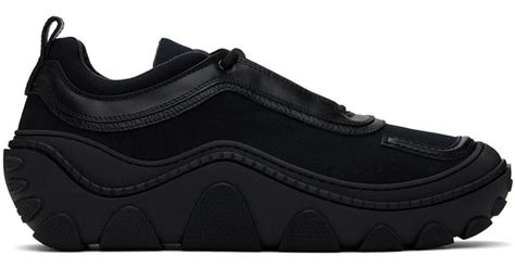 Kiko Kostadinov Black Tonkin Canvas Sneakers For Men Lyst Uk