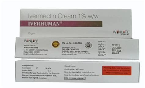 Iverhuman Ivermectin Cream 1 30 G At ₹ 200tube In Nagpur Id