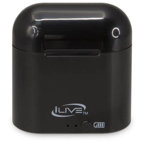 Ilive True Wireless Bluetooth Earbuds In Black Nfm