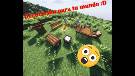 Los Mejores Mod De Decoracion Para Minecraft YouTube