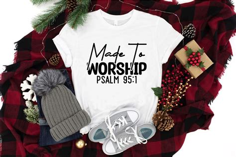 Made To Worship Psalm Svg Craft Graphic By Designbundle Creative