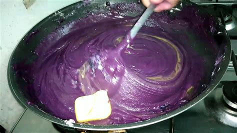 Paano Gumawa Ng Ube Halaya How To Make Ube Halaya Youtube