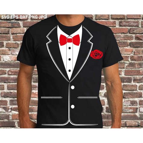 Tuxedo Svg Wedding Svg Tuxedo Clipart Bow Tie Svg Suit S Inspire