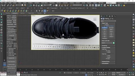 Create A Shoe 3ds Max Создаем ботинок 3ds Max урок 1 Lesson 1 Youtube