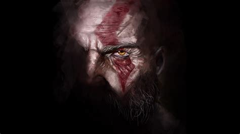 1920x1080 Kratos God Of War 4 Artwork Laptop Full Hd 1080p Hd 4k