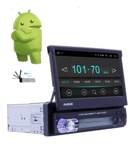 Radio Pantalla Pulgadas Retr Ctil Din Android Gps Touch Cuotas