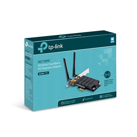 Archer T E Ac Wireless Dual Band Pci Express Adapter Tp Link