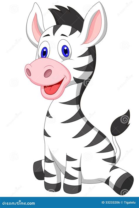 Cute Baby Zebra Cartoon Stock Illustrations 6187 Cute Baby Zebra