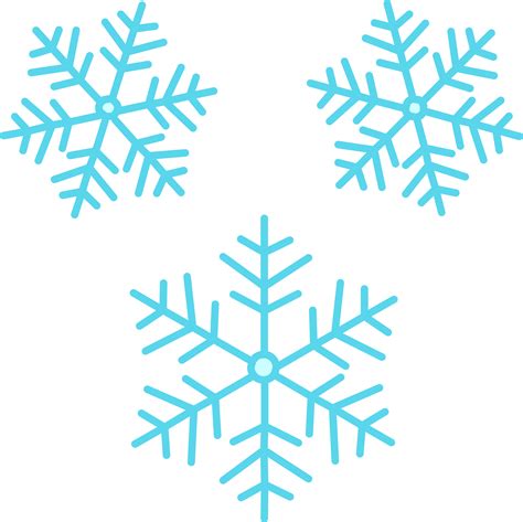 Snowflakes Group transparent PNG - StickPNG