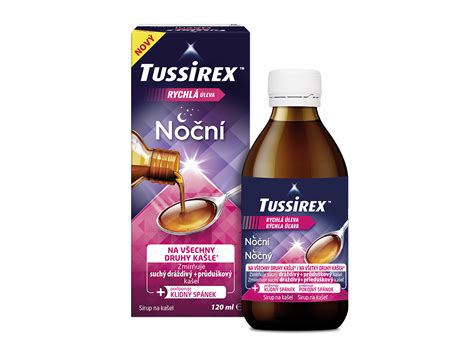 Tussirex noční sirup 120 ml Magistra cz