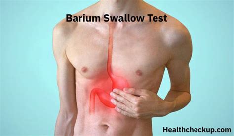 Barium Swallow Test Purpose Preparation Procedure Results