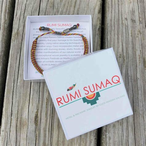 Red Yellow Bracelet RUMI SUMAQ Unisex Nautical Rope Bracelets