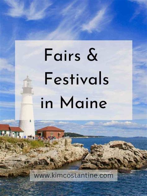 Fairs And Festivals Maine Benita Tabbatha