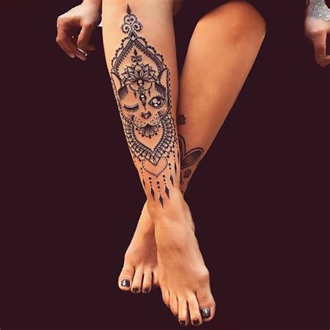 23 Sexy Leg Tattoos For Women Youll Want To Copy Stayglam