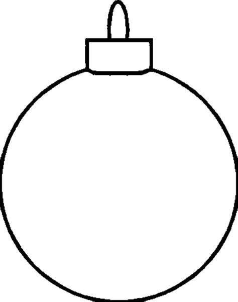 Download High Quality christmas ornament clipart outline Transparent ...