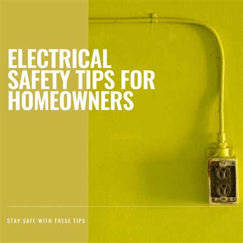 Electrical Safety Tips Every Homeowner Needs To Know Theamberpost