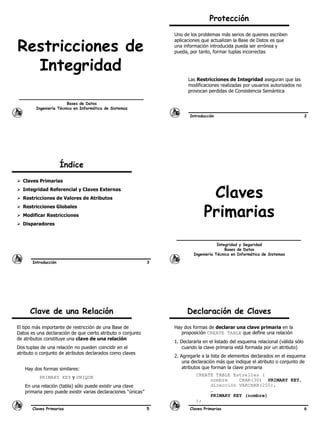 Pd Restricciones Integridad Gris Pdf