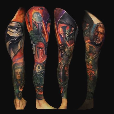 Pin By David Dalrymple On Ink Ideas Star Wars Tattoo Sleeve Star