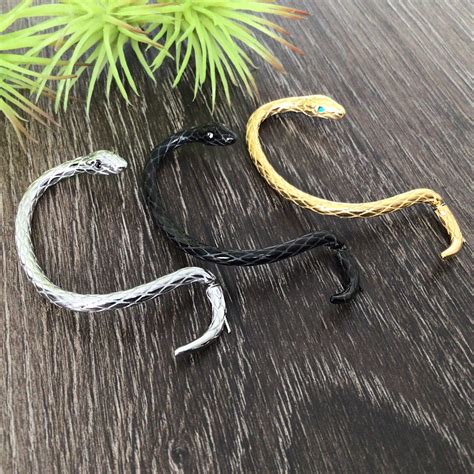 SINGLE Snake Cuff Earring Snake Cuff Earring Gothic Earring Etsy