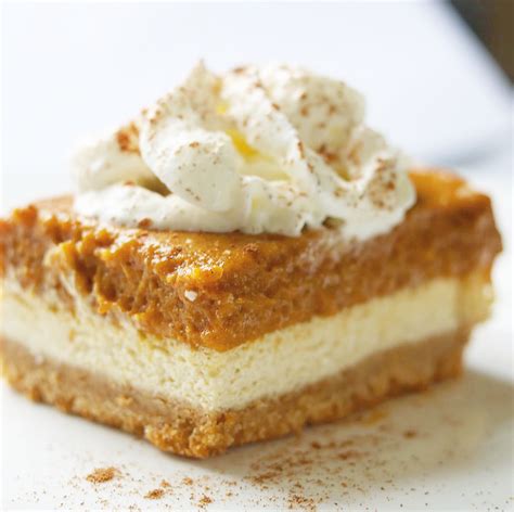 Easy Pumpkin Cheesecake Bars The 2 Spoons