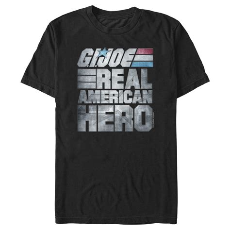 G I Joe Mens Gi Joe Real American Hero Graphic Tee