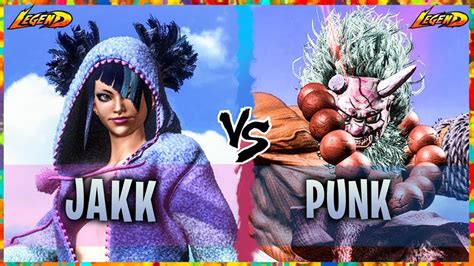 Sf Jakk Juri Vs Punk Akuma High Level Gameplay Youtube