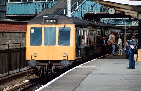 Class 108 DMU At Manchester Piccadilly 1985 Having Arriv Flickr