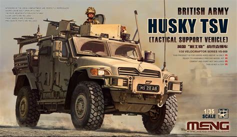 Meng Model 135 British Army Husky Tactical Support Vehicle Mngvs 009