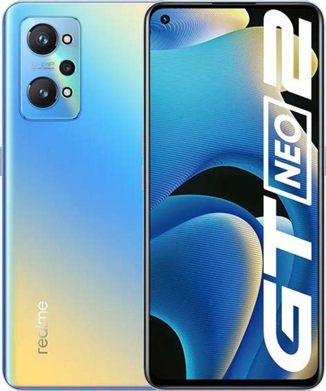 Realme GT Neo 2 5G 8 128GB Dual SIM Niebieski RMX3370NBL Smartfon