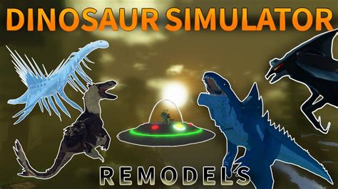 Dinosaur Simulator Kaiju Bary Remodelutah Remodellil Ufo Remodel