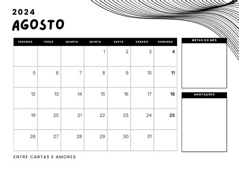 Calendário 2024 para imprimir anual mensal e datas comemorativas