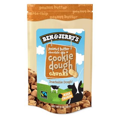 Ben And Jerrys Snackable Dough Peanut Butter Chocolate Chip Cookie Dough Chunks Smartlabel™