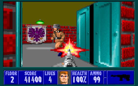 Wolfenstein 3d Pc 064 The King Of Grabs