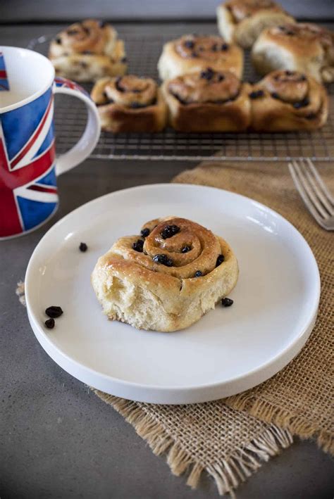 British Chelsea Buns Culinary Ginger