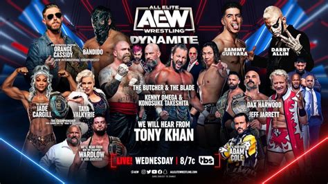 Aew Dynamite Results From Fla Live Arena In Sunrise Fl 4 26 2023