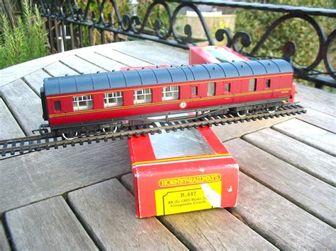 HORNBY R447 BR Ex LMS BRAKE 2nd COMPOSITE COACH IN SUPERB BOXED