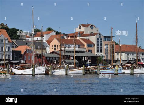 museum harbor in flensburg Stock Photo - Alamy