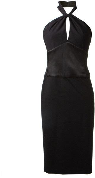 Jason Wu Black Open Back Halterneck Dress Halterneck Dress Dress