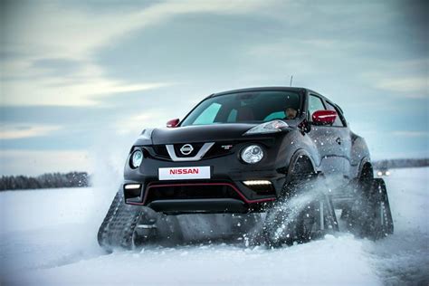 Nissan Juke Nismo RSnow c est la chenille qui redémarre Le Blog Auto