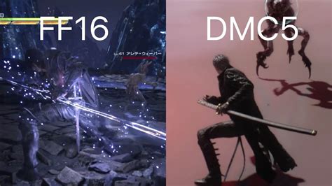 Final Fantasy Xvi Vs Devil May Cry Skills Comparison Moveset