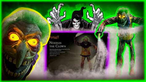 Unboxing Set Up Spirit Halloween Nozzles The Clown With Toxic