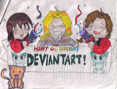 Happy Birthday Deviantart By Iloveedandal On Deviantart