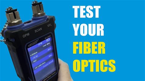 How To Test Your Fiber Optic Cables With Cheap Tester Youtube