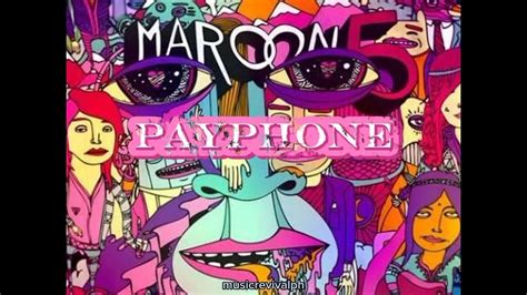 Payphone Maroon 5 Lyrics Youtube