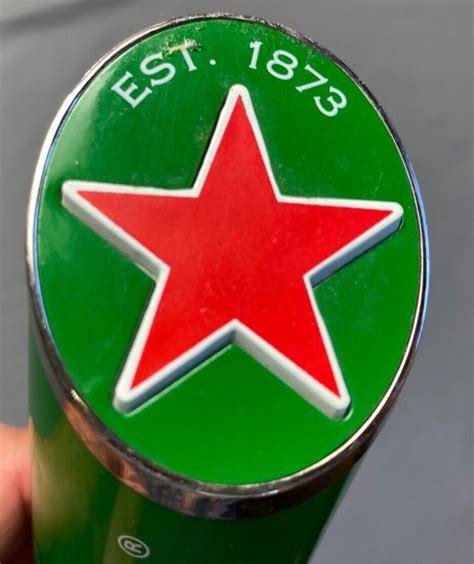 Rare Vintage Heineken Beer Tap Handle Man Cave Rat Rod Shifter Knob 11 1 4 Ebay